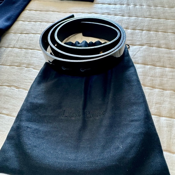 Lida Baday navy blue fit & flare jersey dress size 8 - Picture 4 of 7